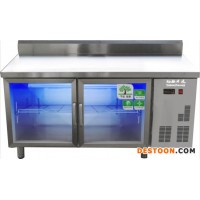 約翰丹尼SBT 咖啡吧臺系列操作臺 冷藏冷凍操作臺 果糖果粉定量機(jī) 全自動封口機(jī)