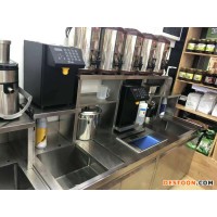 新豪新豪 奶茶設(shè)備商用奶茶店設(shè)備全套用品 不銹鋼冷藏保鮮柜水吧操作臺(tái)制冰機(jī)