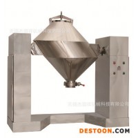 無(wú)錫杰祺祥奶昔粉、奶茶粉專(zhuān)用WH-1500不銹鋼二維雙錐混合機(jī)