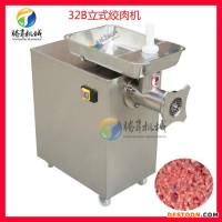 騰昇廠家直銷TS-JR32B中型電動絞肉機 立式絞肉機 中型自動絞肉機 加工廠專用