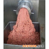 供應山東華鋼凍肉絞肉機/100型號凍肉絞肉機設備