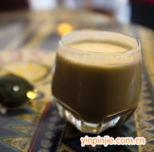 綠之爽奶茶