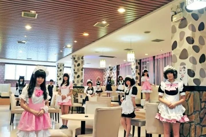 日本宅癡迷的女仆咖啡廳，中國宅男進去就打麻將！