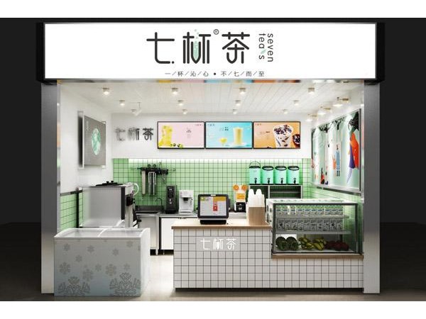 七杯茶奶茶店加盟費用，合理投入讓加盟步入成功