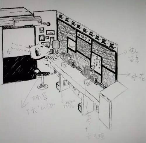 翻新改造| 平米暗黑奶茶店的華麗蛻變