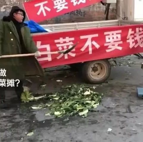 小伙子拉一車白菜，光送不賣， 個(gè)小時(shí)賺了，你覺得懵嗎