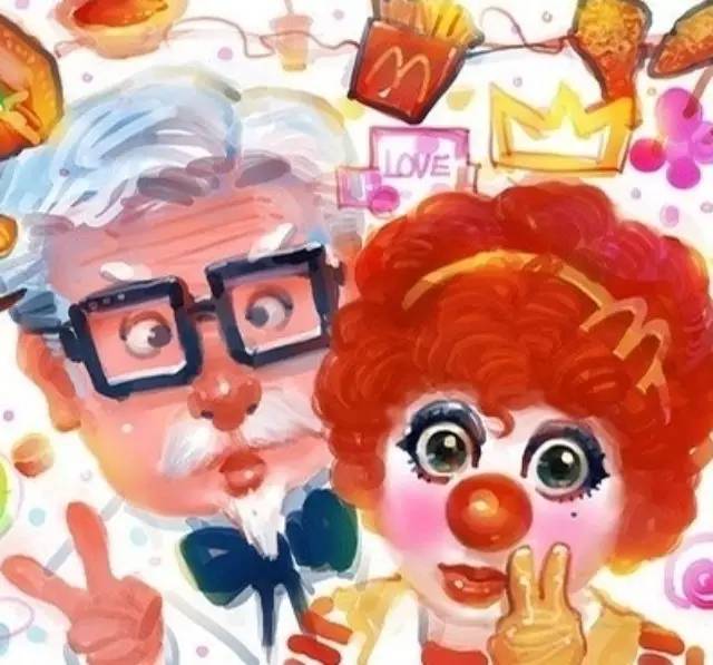 麥當(dāng)勞和肯德基是基友嗎，為什么總在一起？