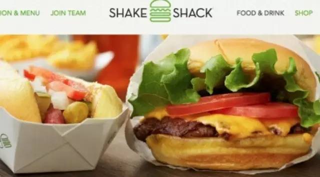 個(gè)漢堡，杯奶昔，  家店，漢堡品牌ShakeShack上市了
