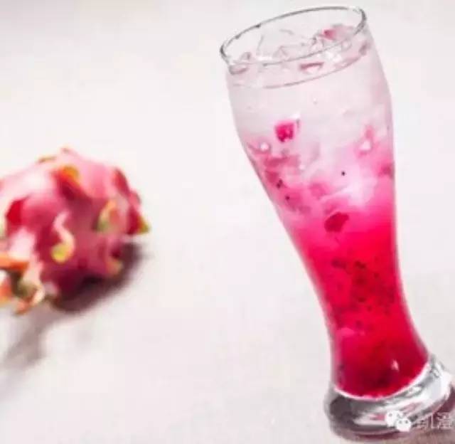 今年很火的紅心火龍果款制作配方分享