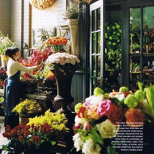 不開咖啡館，那就開家美美花店！