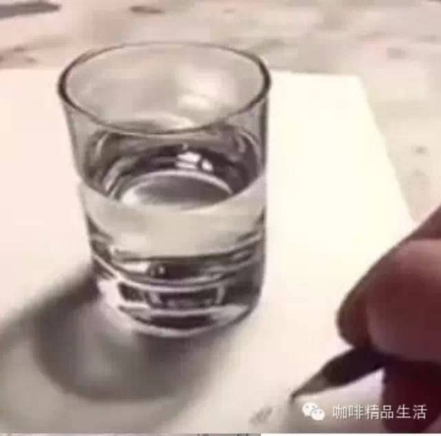 D水杯手繪全過程視頻，看完驚呆了！