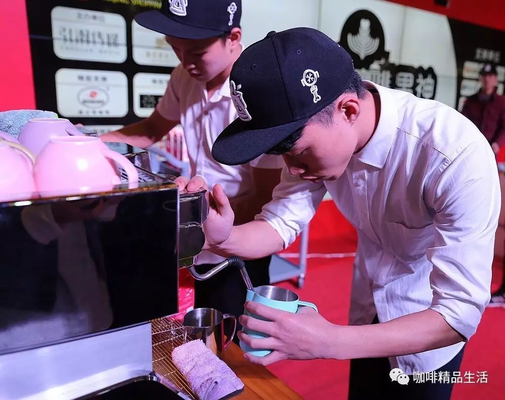 一場拉花賽火了一頂拉花達人帽！