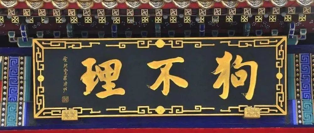 狗不理聽(tīng)過(guò)沒(méi)？對(duì)，那家賣咖啡的！