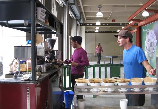 美國精品咖啡館——blue bottle coffee