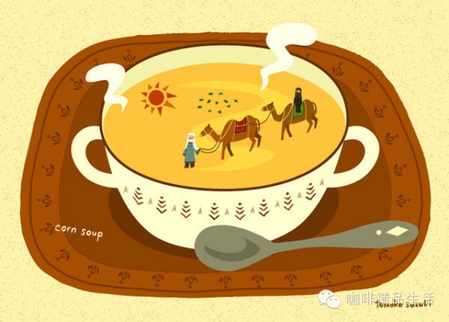 【生活】萌趣插畫！資深吃貨的行走美食世界