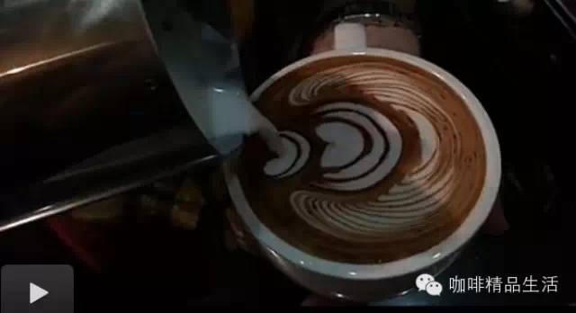 【咖啡】最收歡迎六段拉花視頻，速度抱走