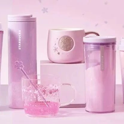 專(zhuān)業(yè)賣(mài)杯子的星巴克新款櫻花杯新鮮出爐了！！