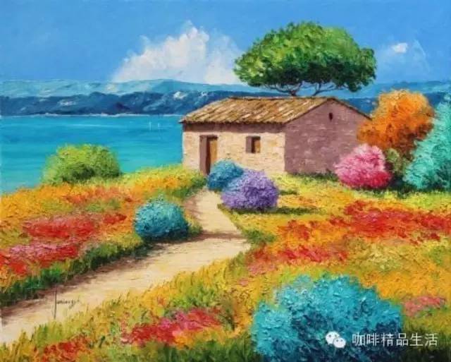 【精品】畫(huà)筆下的普羅旺斯，絕美！