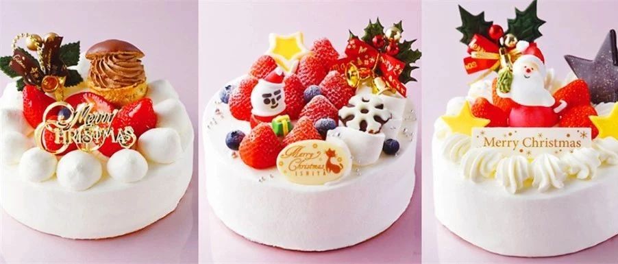 日式圣誕蛋糕創(chuàng)意 款：奶油/劈柴/慕斯，快拿去用！