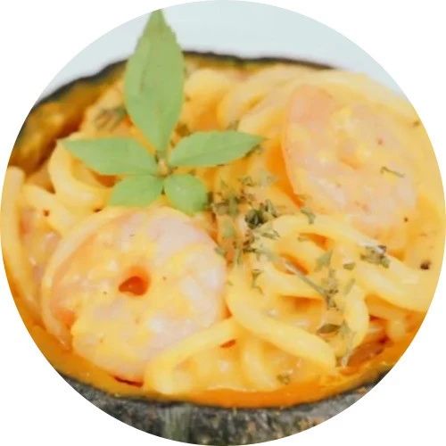 好吃到舔盤！吸溜一口停不下來的貝貝南瓜意面！