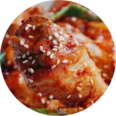 在家也能做出韓國餐廳的味道，紅紅火火韓式辣燉雞腿 Spicy Korean Chicken Stew