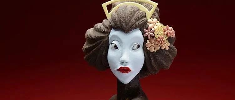 原來這個日本的藝妓GEISHA造型是巧克力？哈哈哈哈哈哈