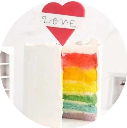 朋友圈都在po的“大師級(jí)”彩虹蛋糕，配方來了！