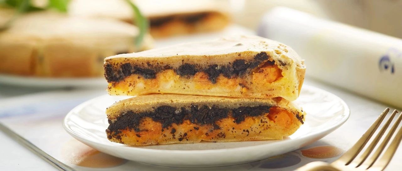 秋日限定紅薯烤年糕，一拌一烤，比蛋糕還好吃！