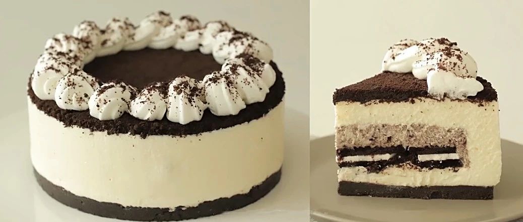 味道豐富顏值高，每次全家都要哄搶吃光的奧利奧蛋糕懶人版