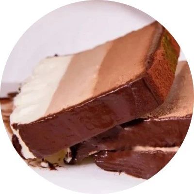 免烤箱！入口即化的三色巧克力慕斯配方，是縱享絲滑的快感呀~