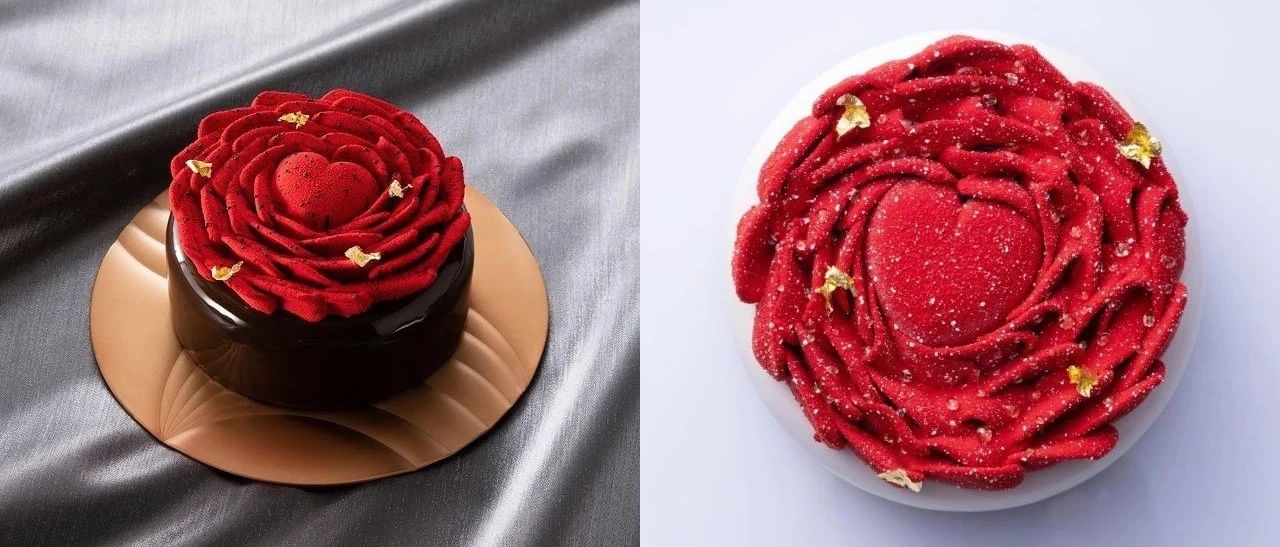 超有“心”機的情人節(jié)蛋糕， 余款作品可參考！