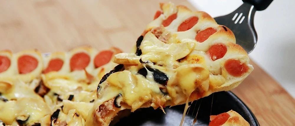 花邊花邊好簡(jiǎn)單，幾張圖學(xué)會(huì)花邊pizza!!